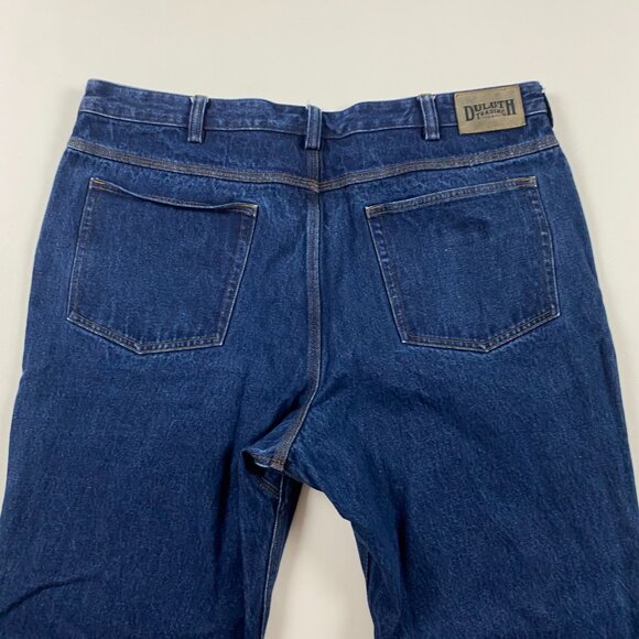 Duluth Trading Co Jeans Mens 42 x 32 Measures 40 x 31 Cotton Blue - Picture 4 of 13